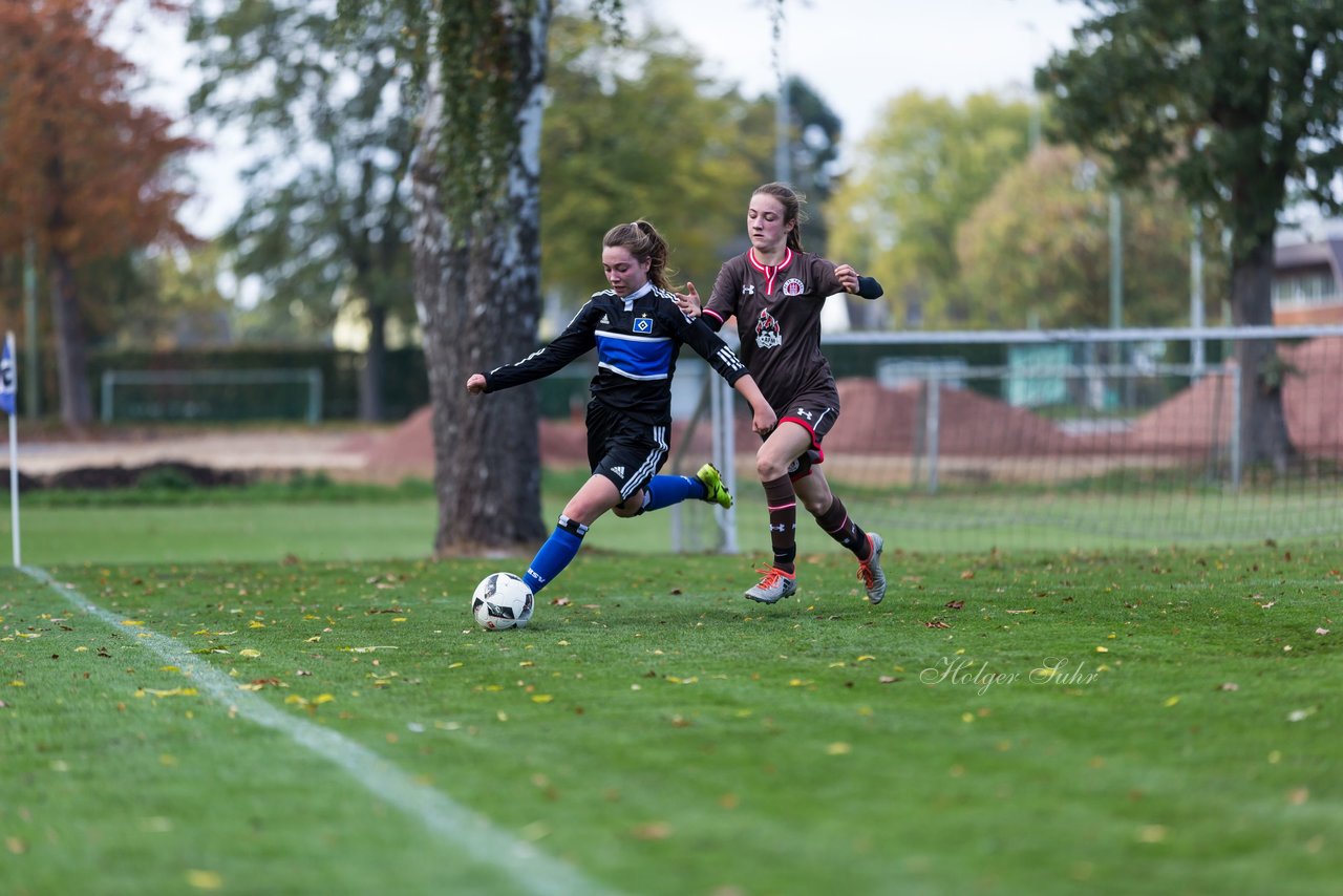 Bild 294 - B-Juniorinnen Hamburger SV - FC St.Pauli : Ergebnis: 1:2